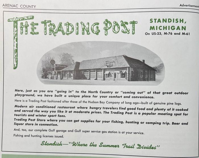 Trading Post Restaurant - Postcards And Promos